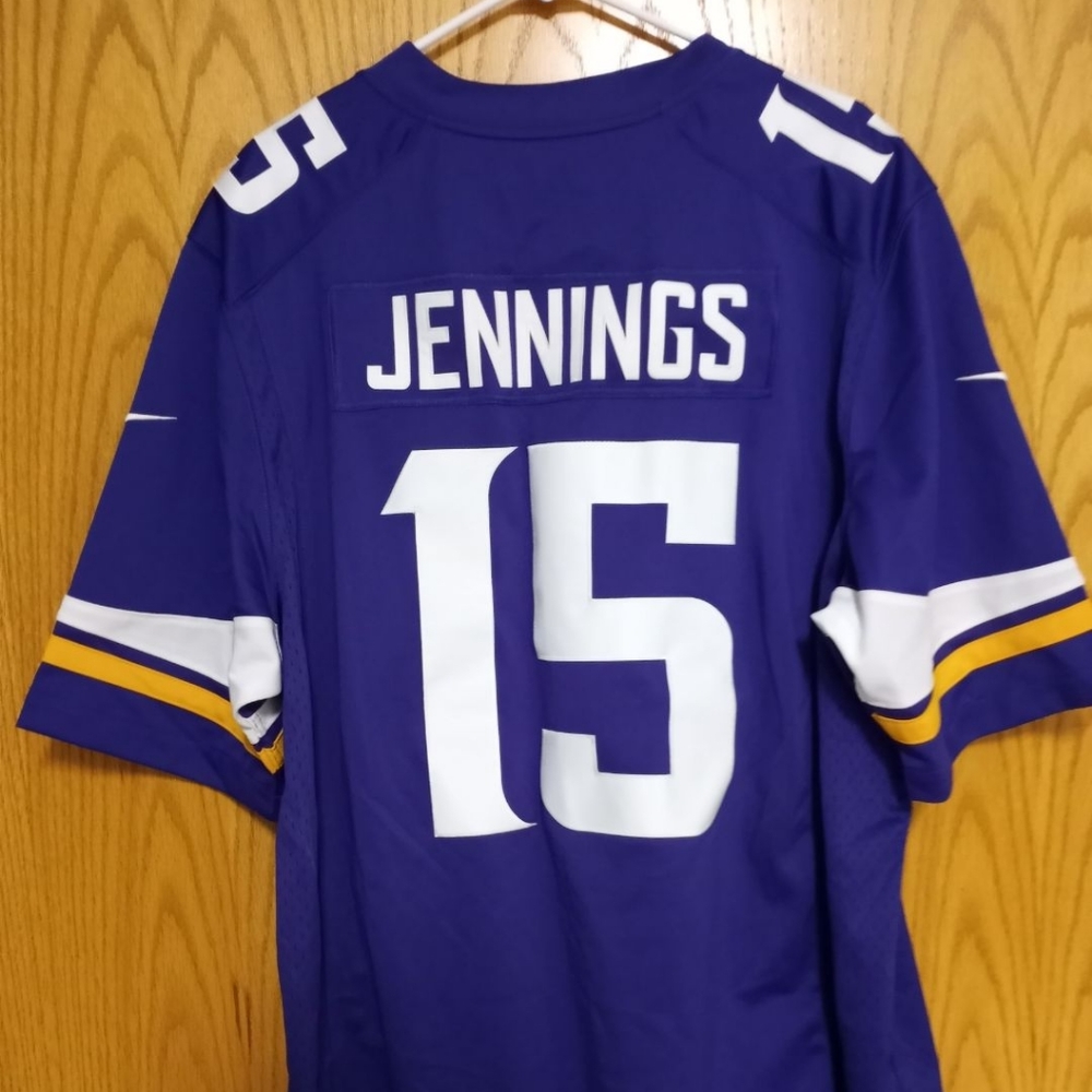 Minnesota Vikings Jennings Jersey, Official NFL